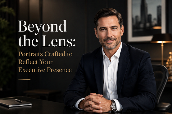 Beyond the Lens: Portraits Crafted to Reflect Your Executive Presence